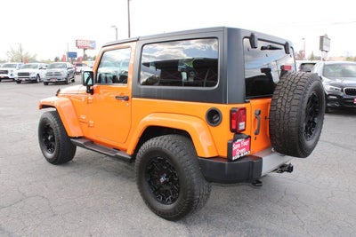 2013 Jeep Wrangler Sahara 4x4 2dr SUV