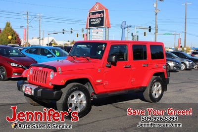 2014 Jeep Wrangler Unlimited Sahara 4x4 4dr SUV