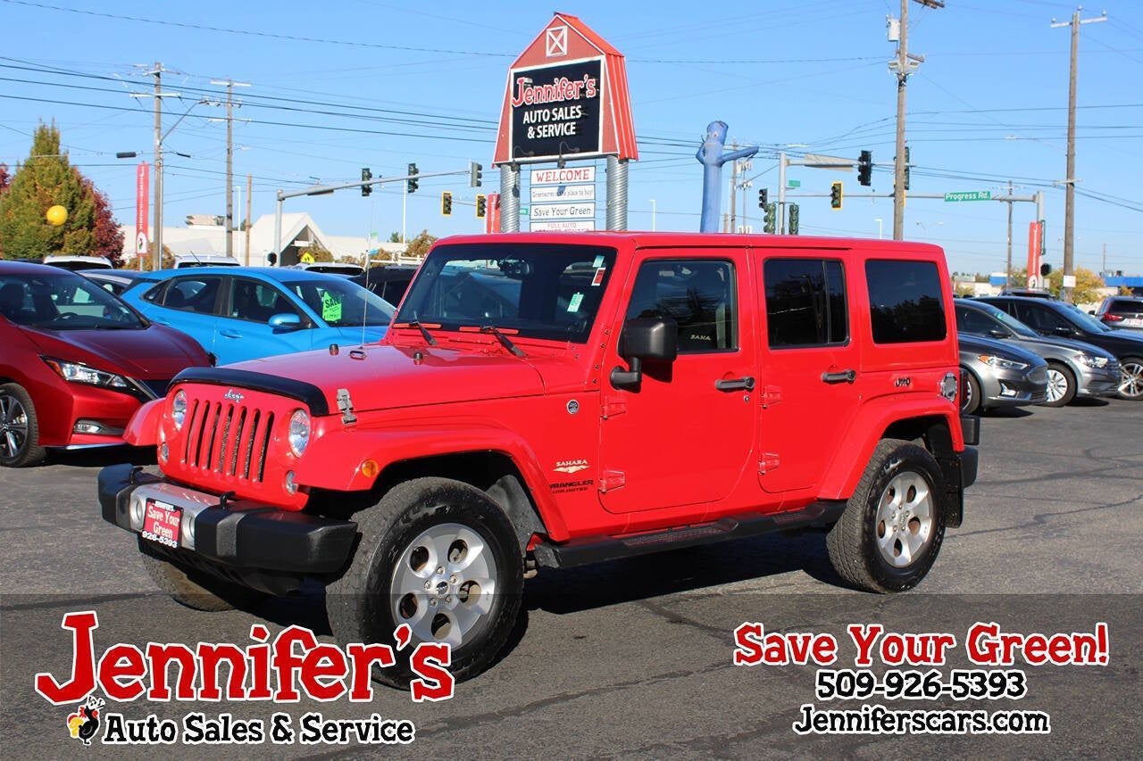 2014 Jeep Wrangler Unlimited Sahara 4x4 4dr SUV