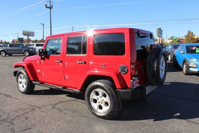 2014 Jeep Wrangler Unlimited Sahara 4x4 4dr SUV
