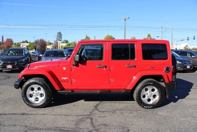 2014 Jeep Wrangler Unlimited Sahara 4x4 4dr SUV