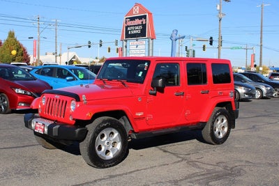 2014 Jeep Wrangler Unlimited Sahara 4x4 4dr SUV