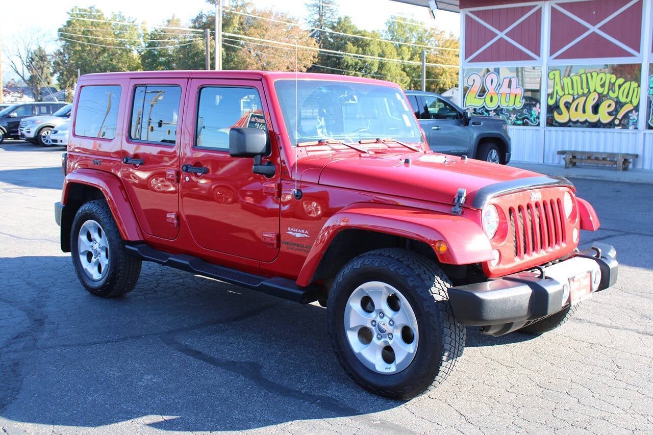 2014 Jeep Wrangler Unlimited Sahara 4x4 4dr SUV