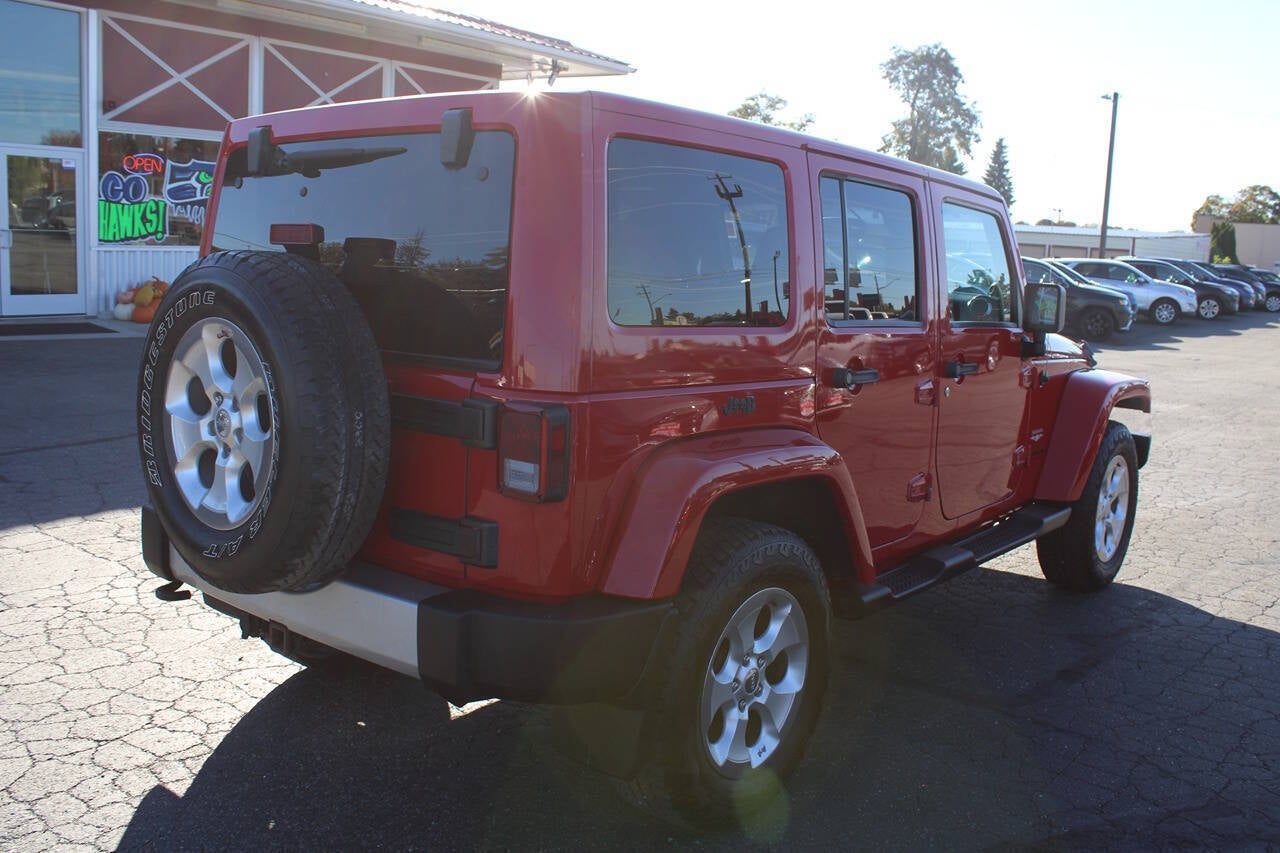 2014 Jeep Wrangler Unlimited Sahara 4x4 4dr SUV