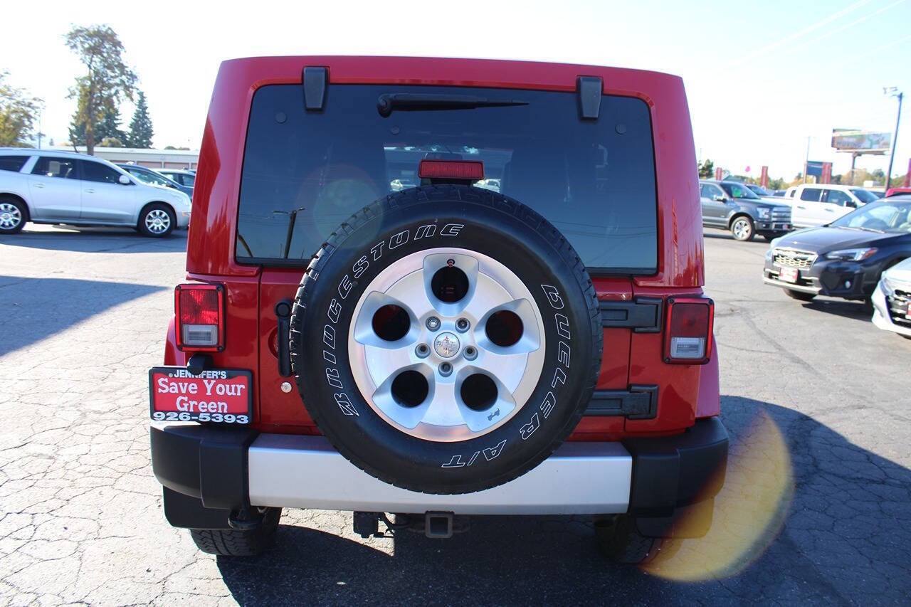 2014 Jeep Wrangler Unlimited Sahara 4x4 4dr SUV