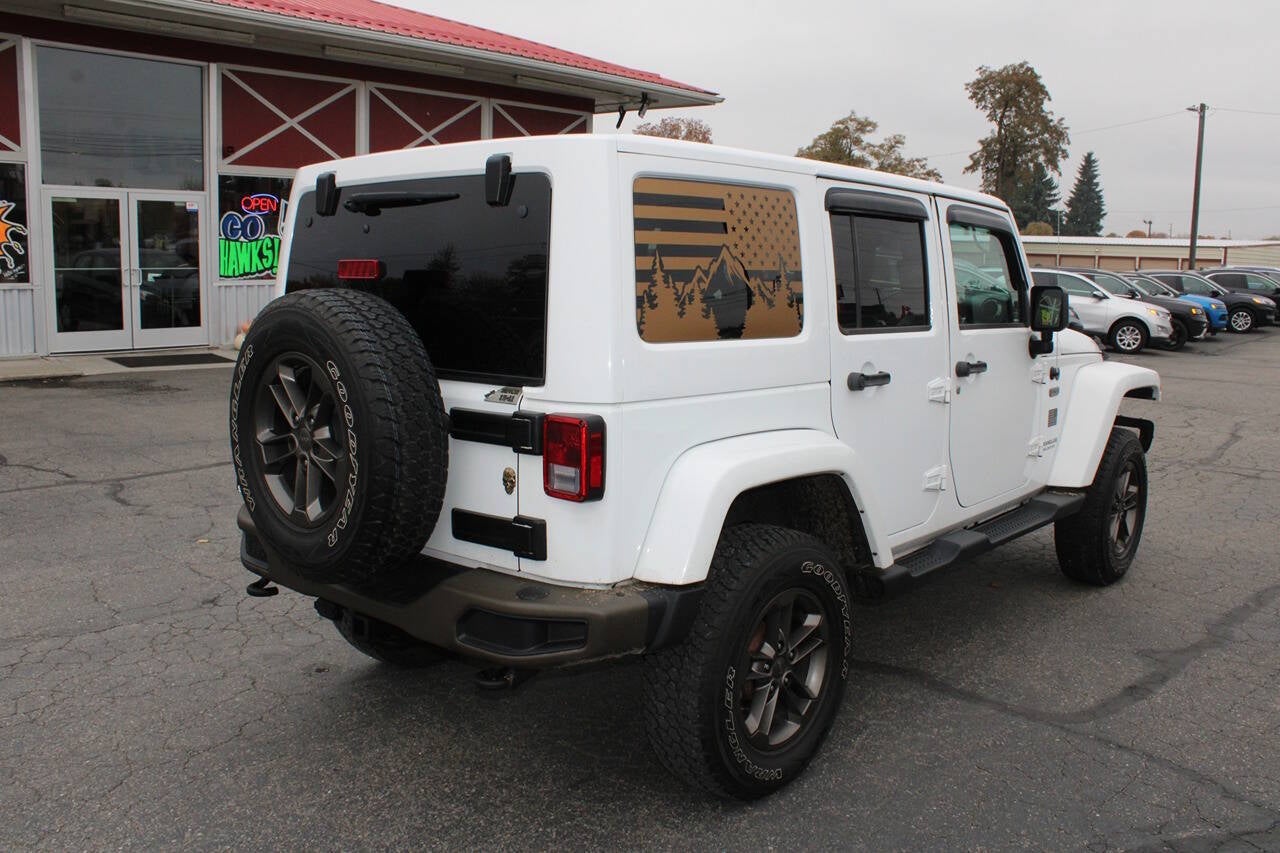 2016 Jeep Wrangler Unlimited Sahara 4x4 4dr SUV