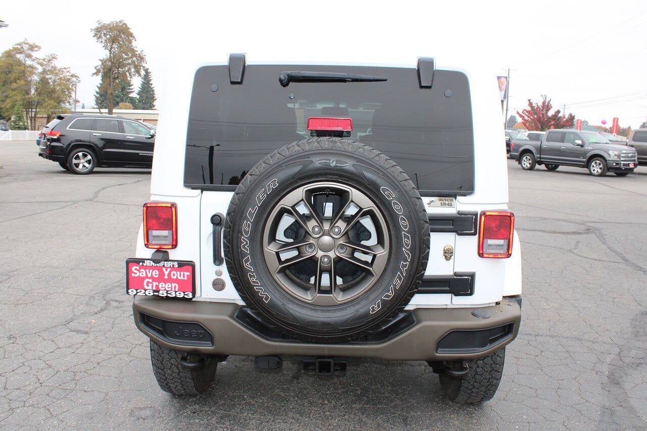 2016 Jeep Wrangler Unlimited Sahara 4x4 4dr SUV