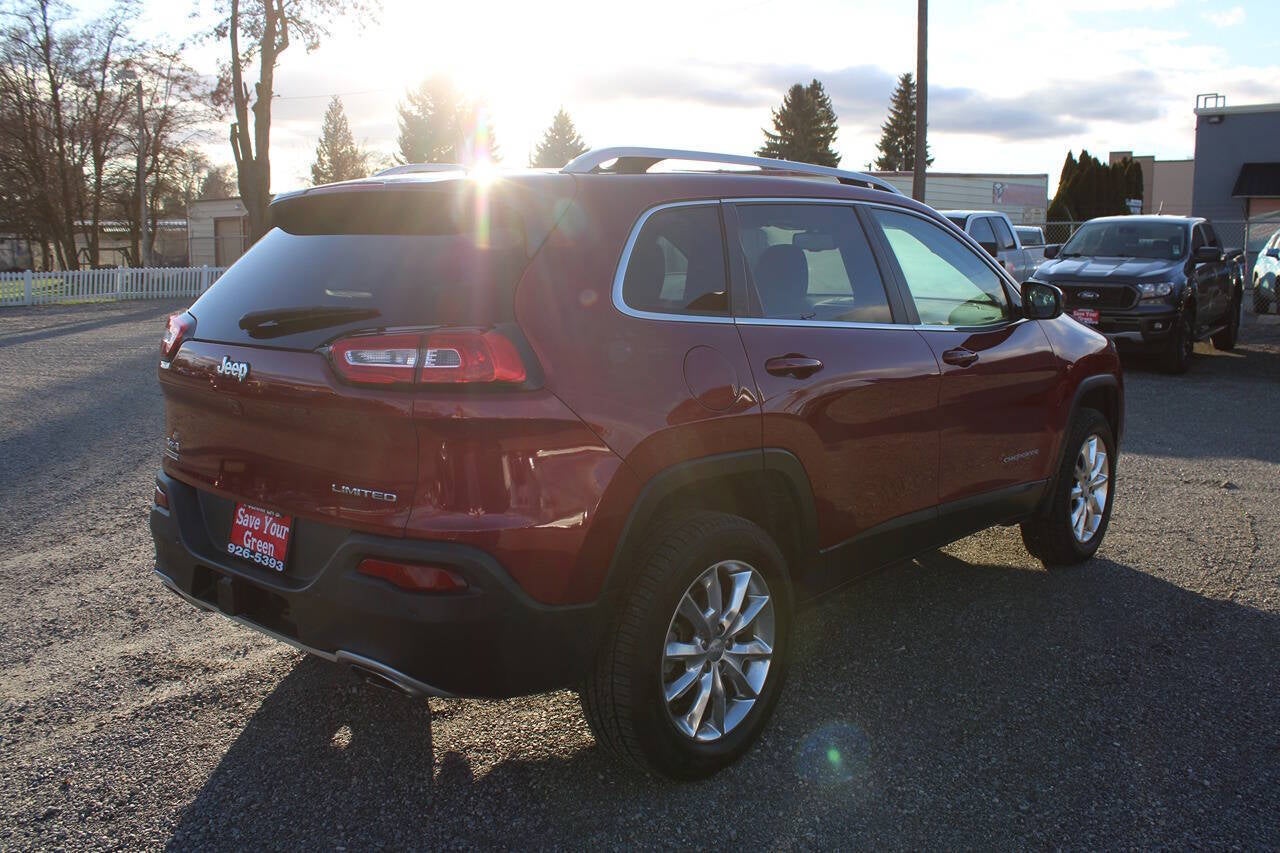 2017 Jeep Cherokee Limited 4x4 4dr SUV