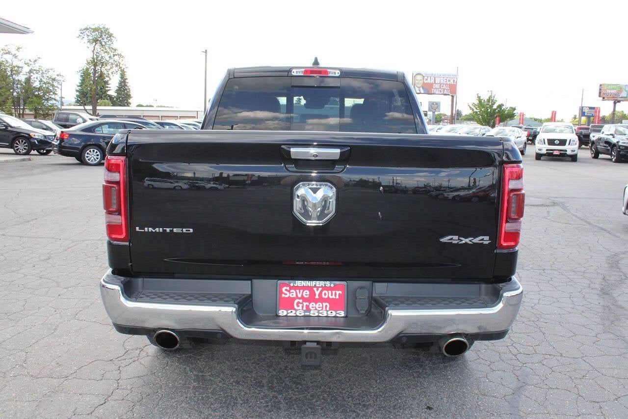 2019 RAM 1500 Limited 4x4 4dr Crew Cab 5.6 ft. SB Pickup