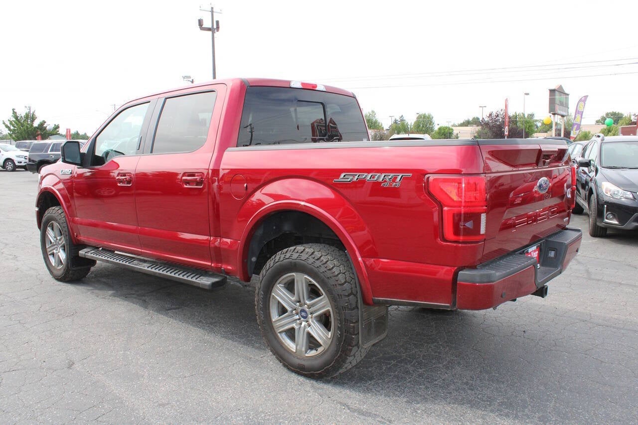 2018 Ford F-150 Lariat 4x4 4dr SuperCrew 5.5 ft. SB