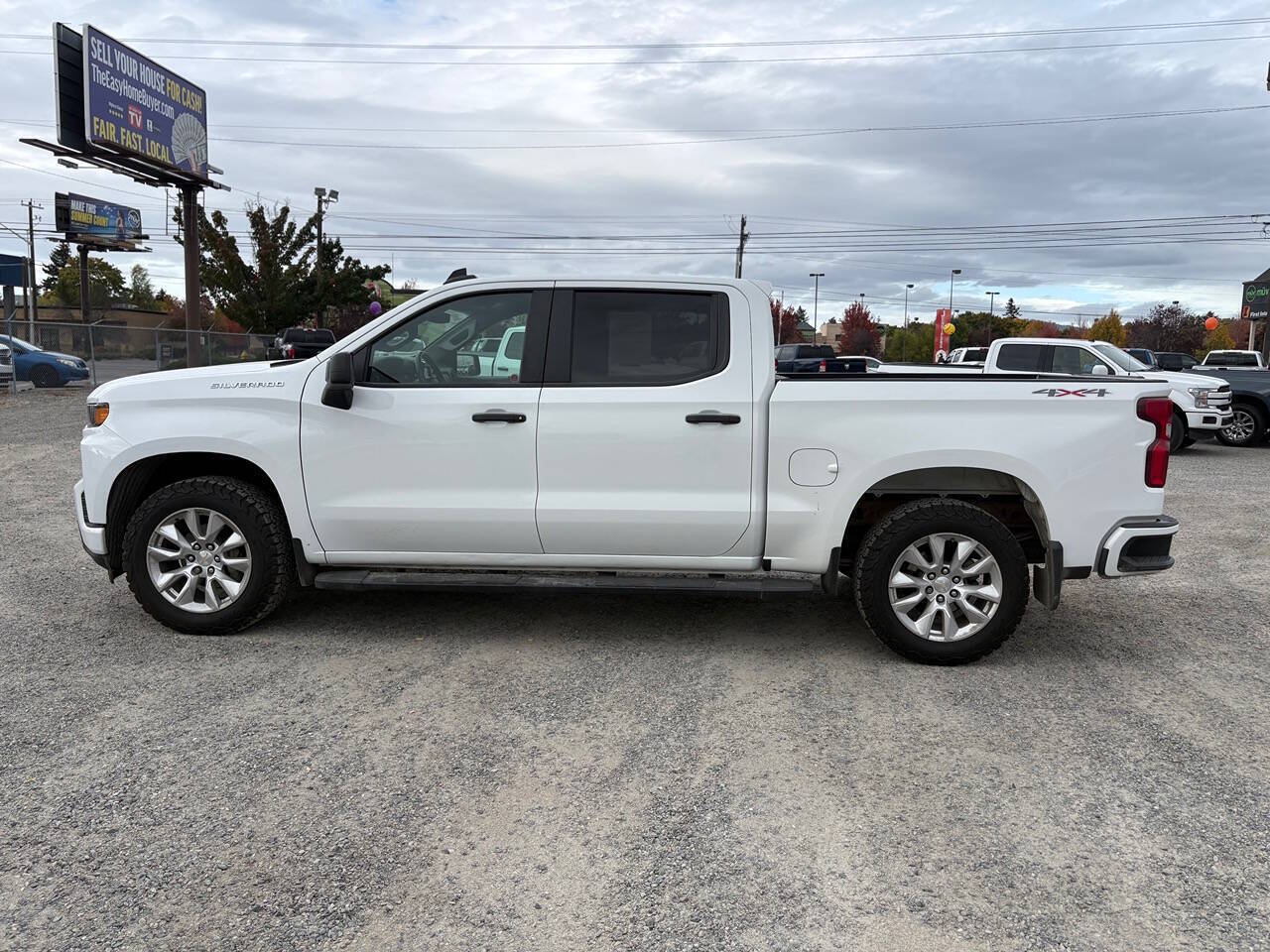 2021 Chevrolet Silverado 1500 Custom 4x4 4dr Crew Cab 5.8 ft. SB