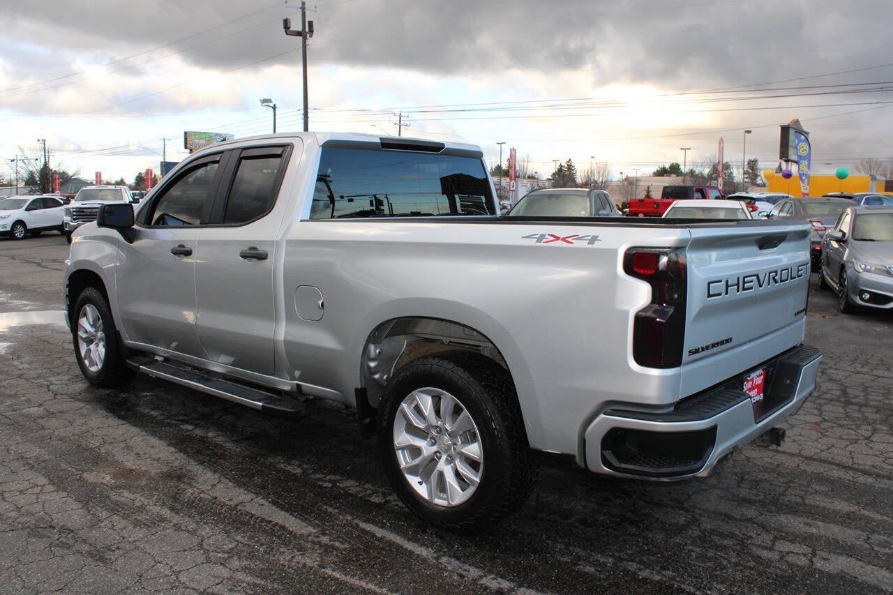 2020 Chevrolet Silverado 1500 Custom 4x4 4dr Double Cab 6.6 ft. SB