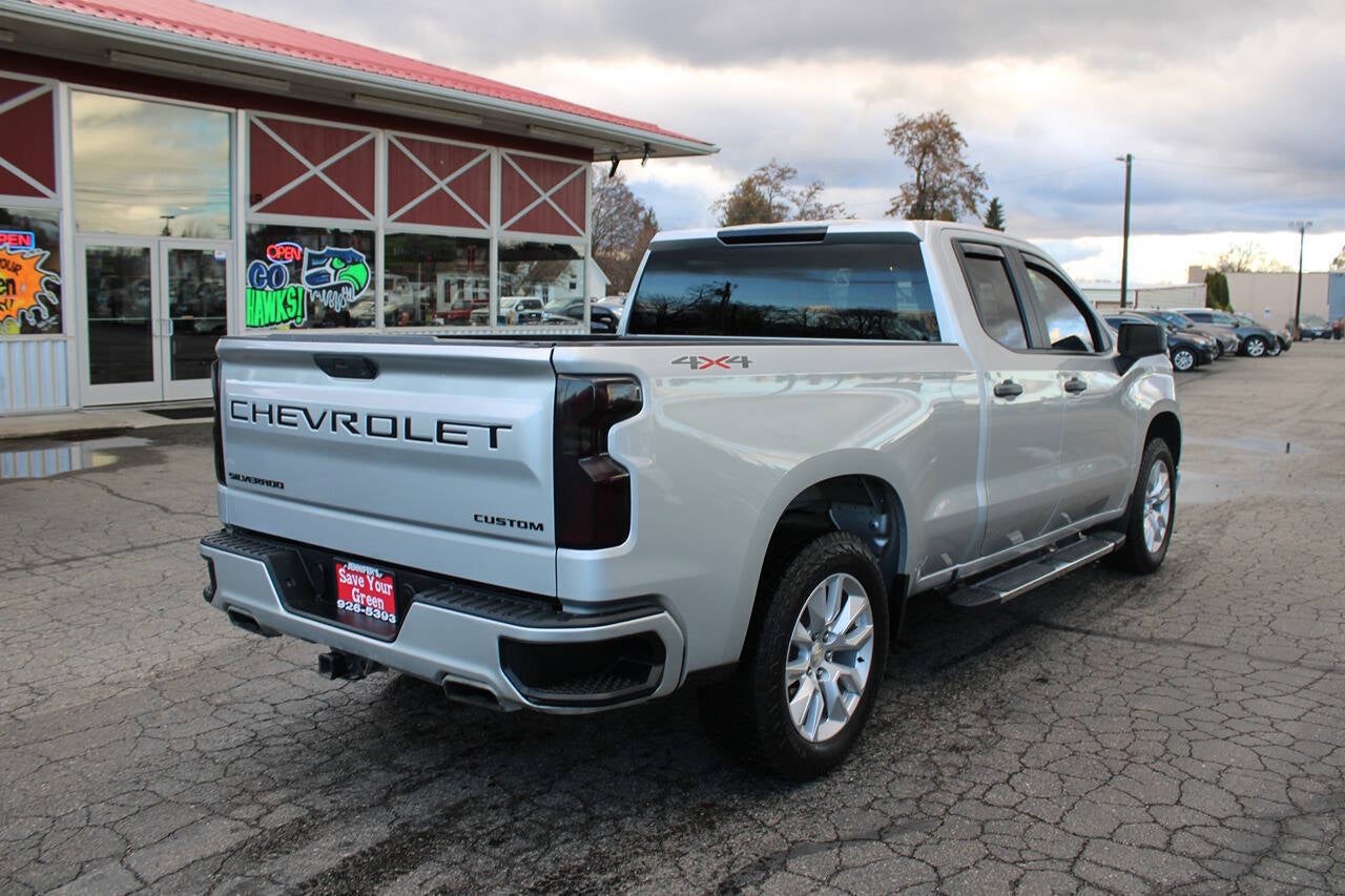 2020 Chevrolet Silverado 1500 Custom 4x4 4dr Double Cab 6.6 ft. SB