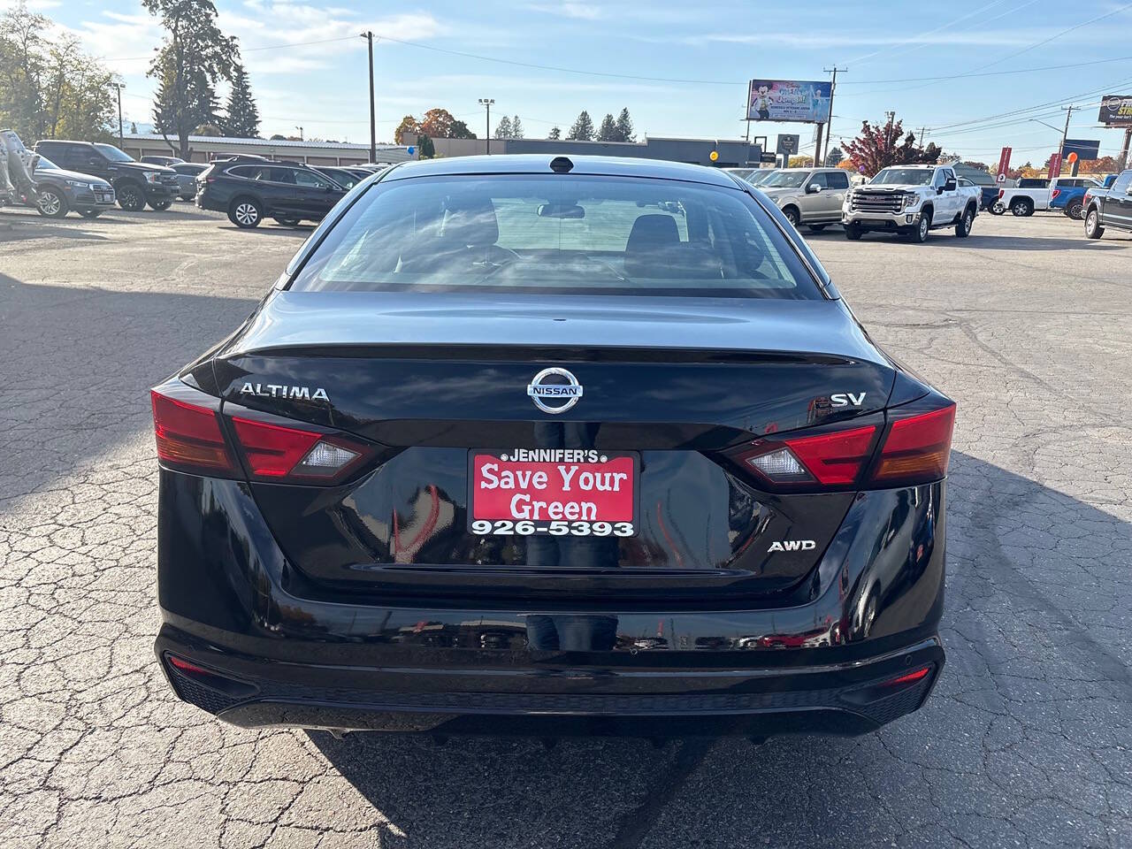 2021 Nissan Altima 2.5 SV AWD 4dr Sedan