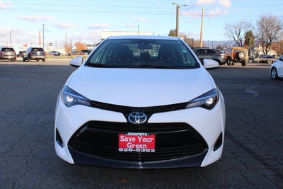 2018 Toyota Corolla LE 4dr Sedan