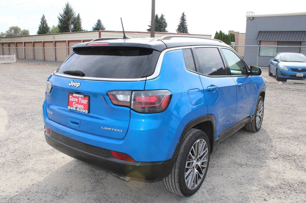 2022 Jeep Compass Limited 4x4 4dr SUV