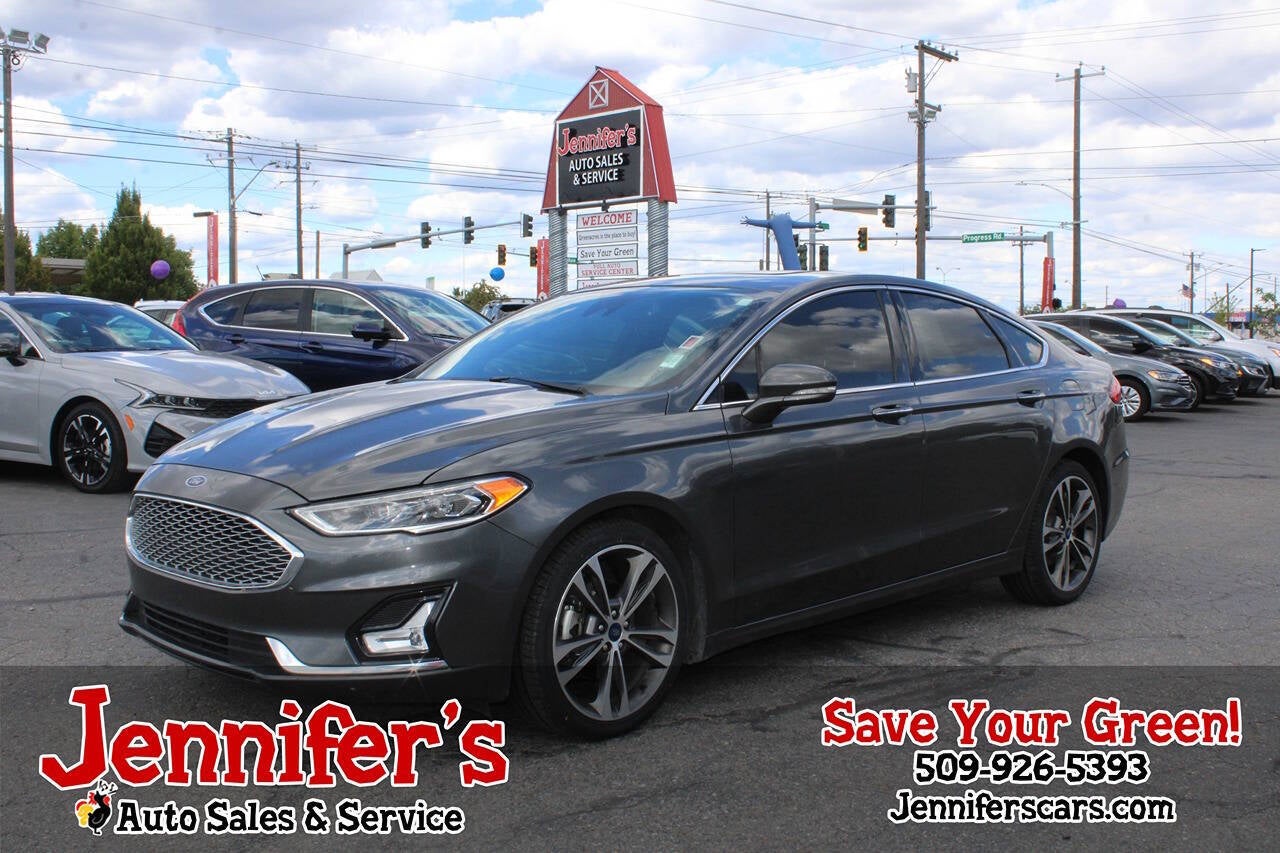 2020 Ford Fusion Titanium AWD 4dr Sedan