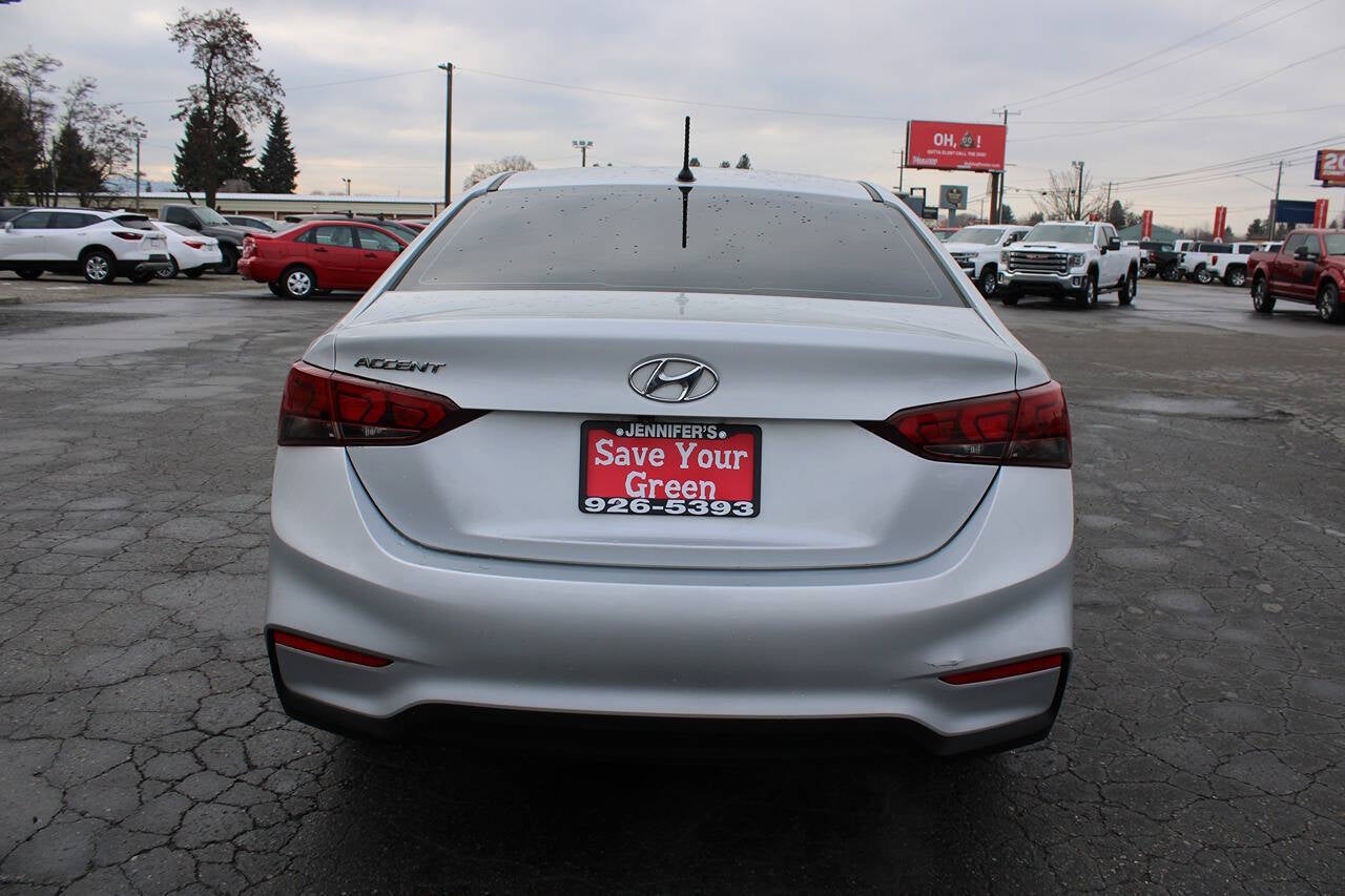 2021 Hyundai Accent SE 4dr Sedan CVT