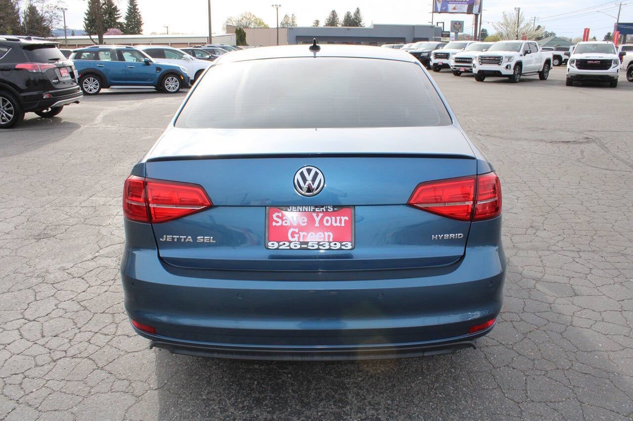 2016 Volkswagen Jetta Hybrid SEL Premium 4dr Sedan