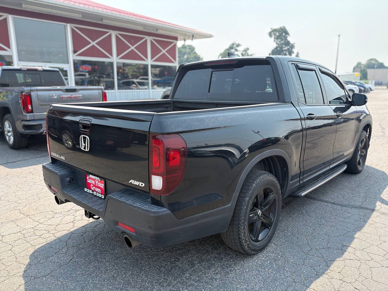 2022 Honda Ridgeline Black Edition AWD 4dr Crew Cab 5.3 ft. SB