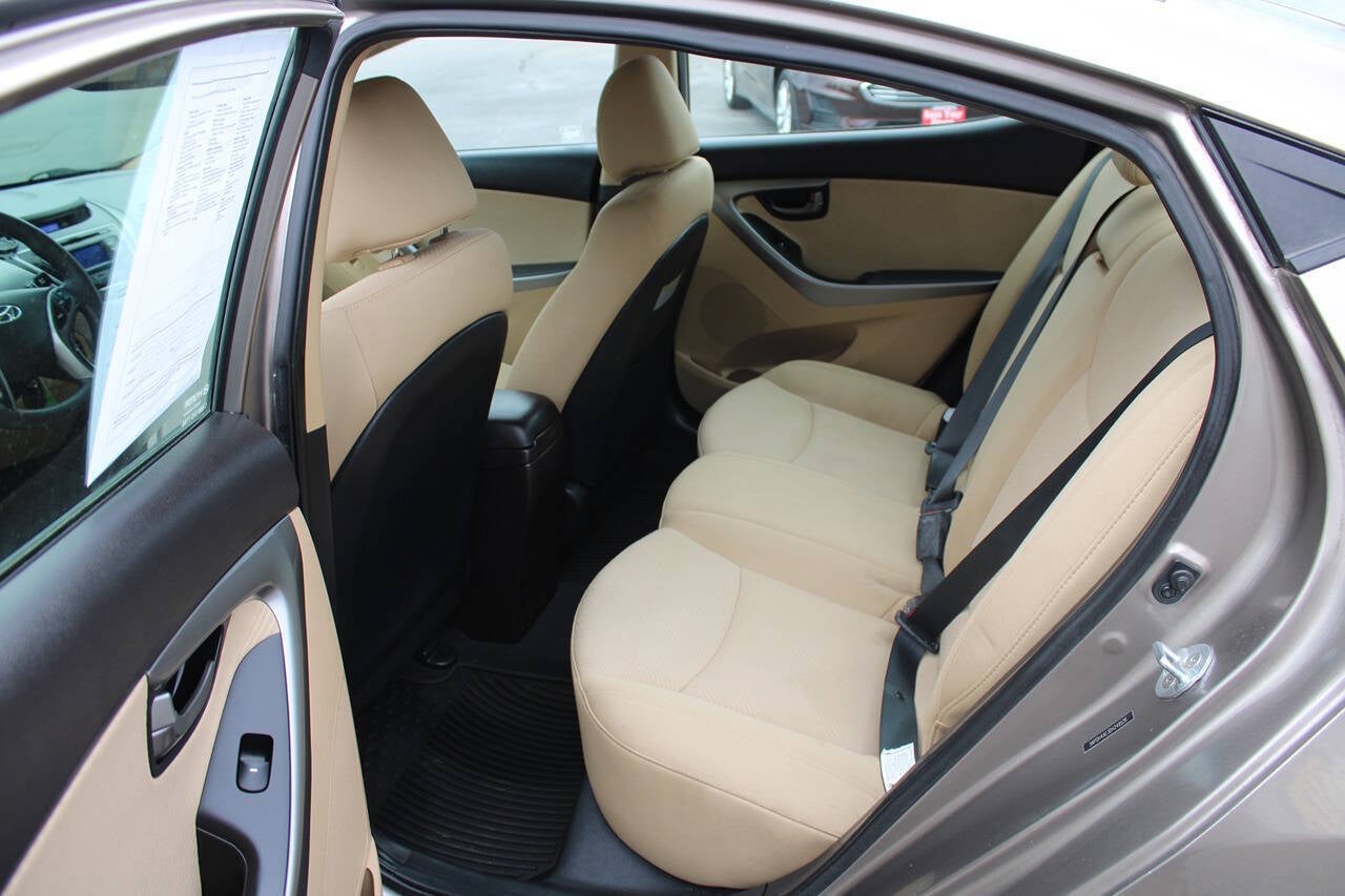 2013 Hyundai Elantra GLS 4dr Sedan 6A