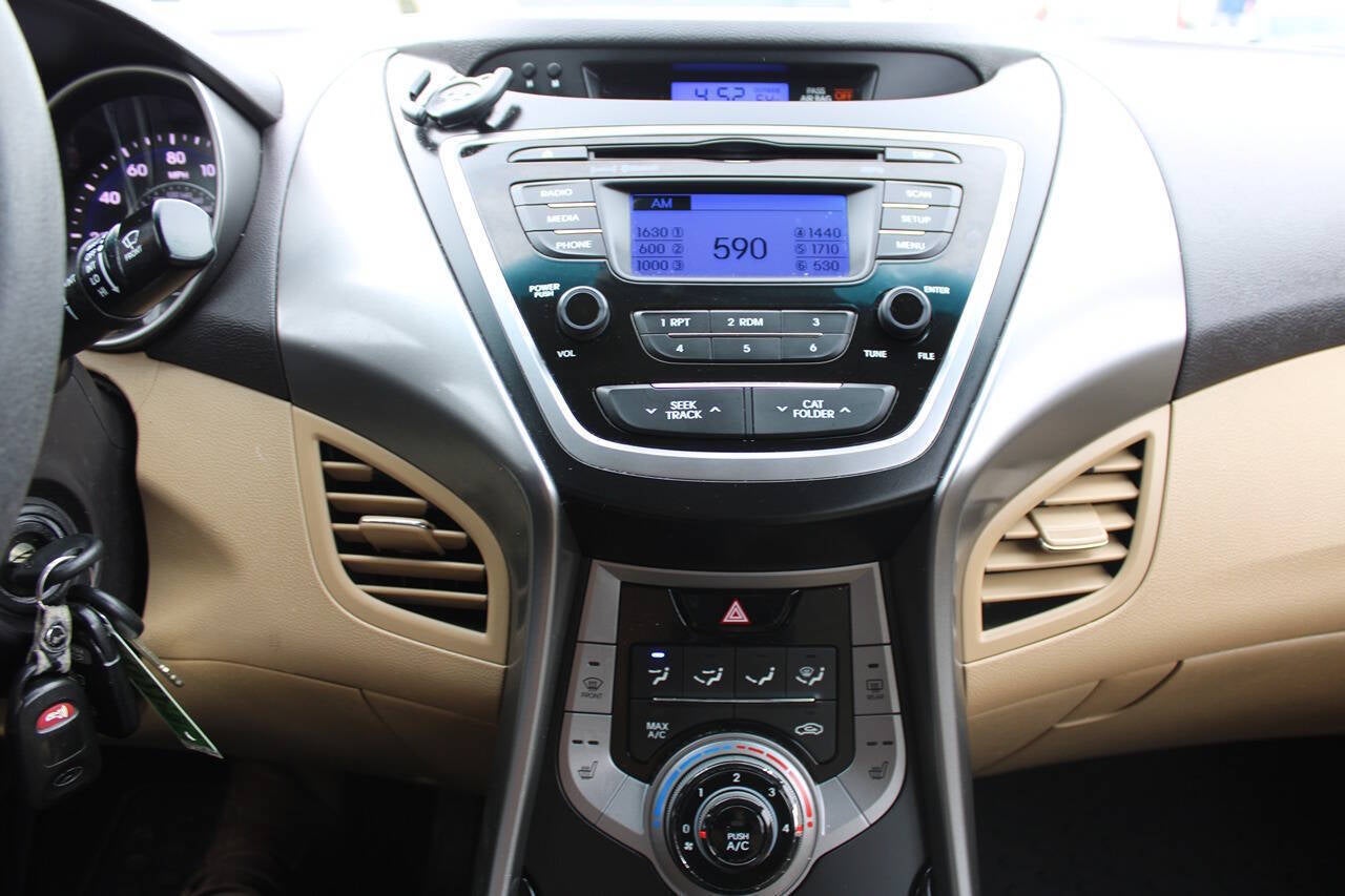 2013 Hyundai Elantra GLS 4dr Sedan 6A
