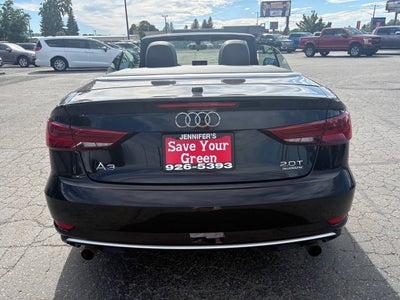 2018 Audi A3 2.0T quattro Premium AWD 2dr Convertible